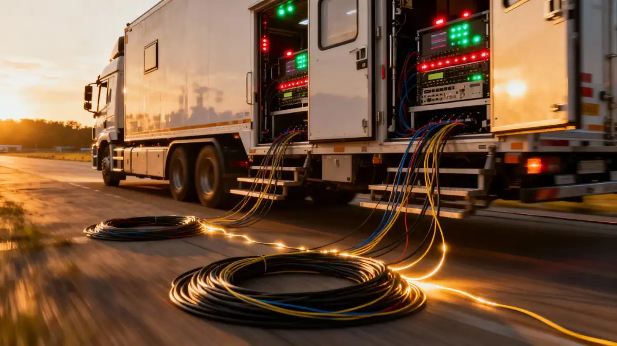 Outside Broadcast Truck Cabling Solutions: Meeting the Demands of Live Production