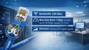 Cat6: The Sweet Spot for High-Performance Ethernet Cable