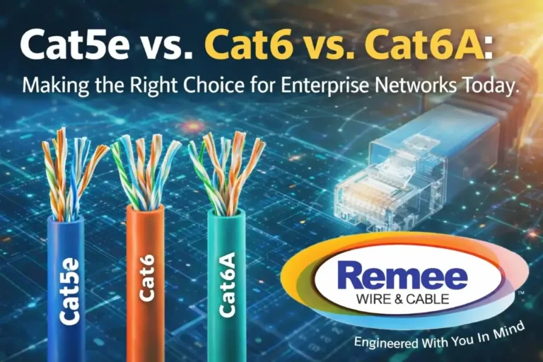 Cat5e vs Cat6 vs Cat6A: Making the Right Choice for Enterprise Networks Today