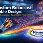 Custom Broadcast Cable Design: Meeting Unique Application Requirements