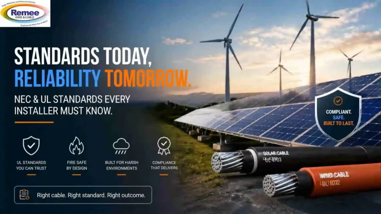How NEC and UL Standards Shape Solar and Wind Cable Installation Success