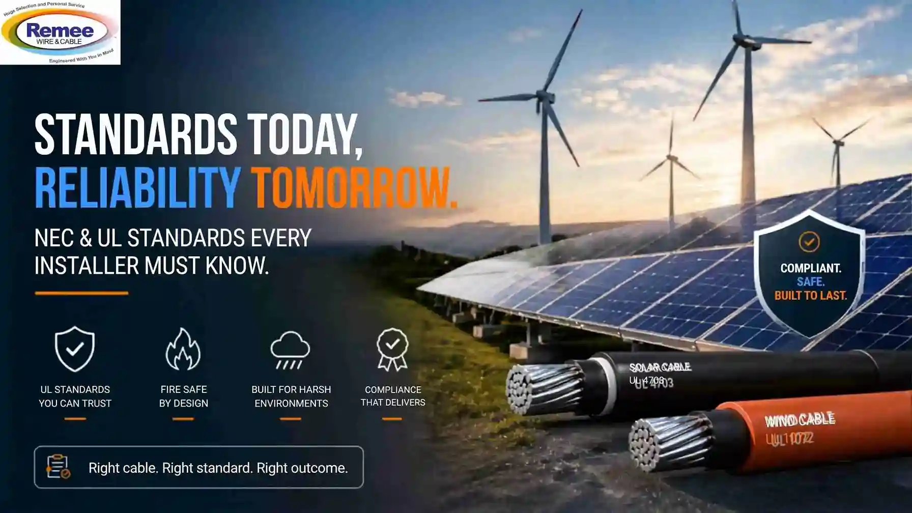 How NEC and UL Standards Shape Solar and Wind Cable Installation Success