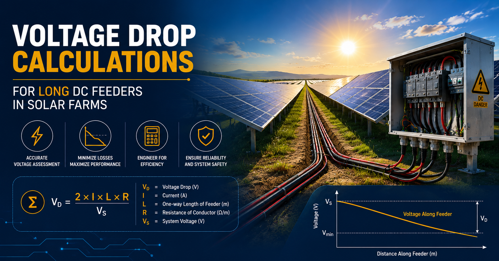 DC Feeders Voltage Drop Calculations Guide